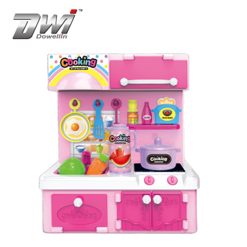 DWI Fashion kids miniature kitchen cooking tableware play set child kitchen toys in 2019